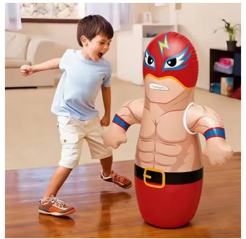 Inflatable punching bag toy - punching,