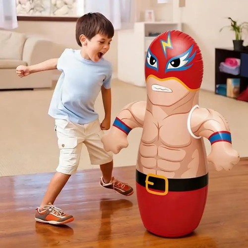 Inflatable punching bag - inflatable,