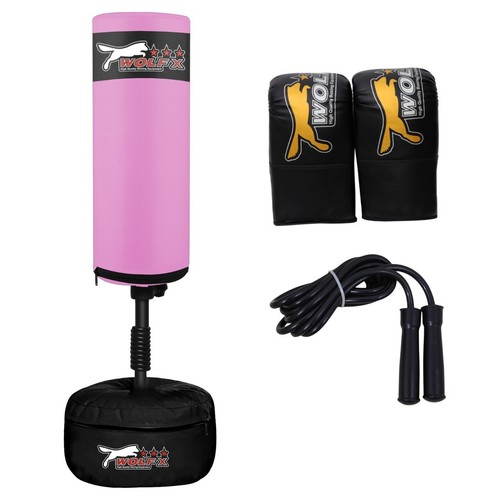Kids free standing punch bag - punch,