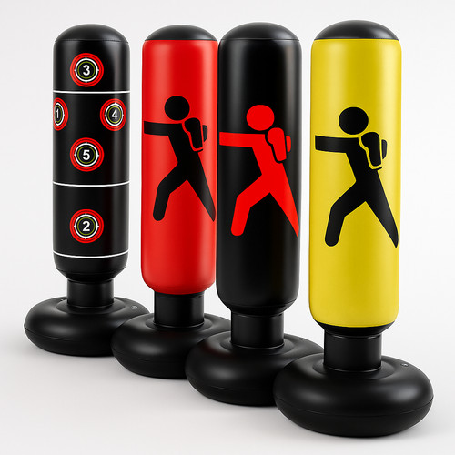 Inflatable punch bag 155cm - bag,