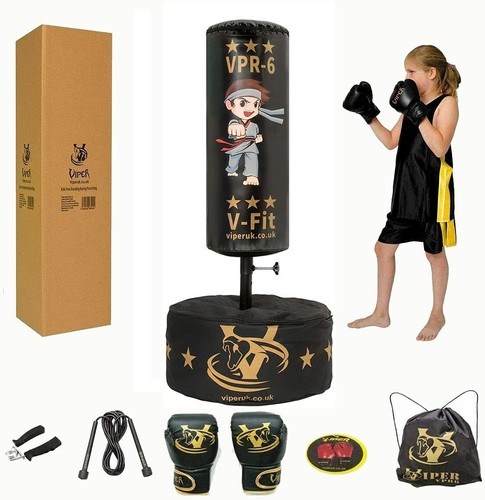 Children free standing - standing, boxing